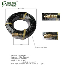 Tipos de acoplador de mangueiras de ar tubo de mangueira de sucção de pvc flexível